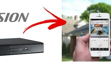 How to access Hikvision DVR from mobile