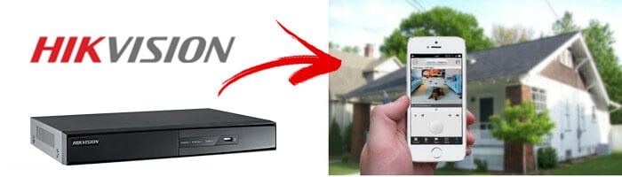 How to access Hikvision DVR from mobile