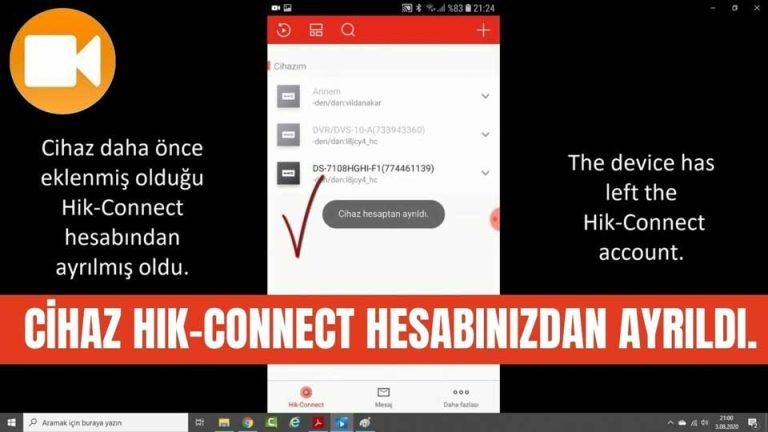 Hilook Hikvision Cihaz Ayırma Nasıl Yapılır?