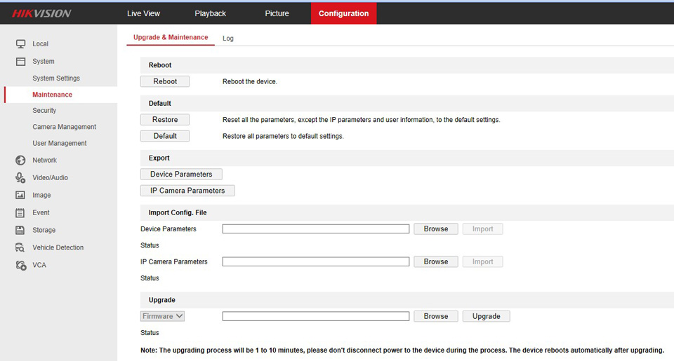 Yeni Hikvision Firmware Yazılımları